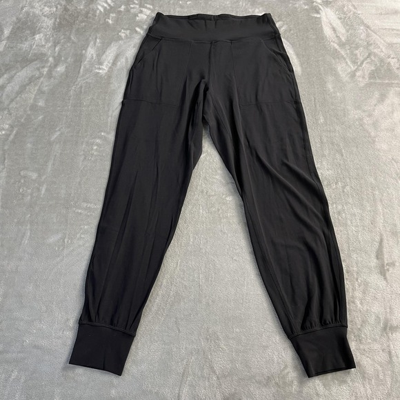 lululemon athletica Pants - Lululemon Align Jogger Pants Womens 6 Black High Rise‎ Cuffed Pockets Yoga